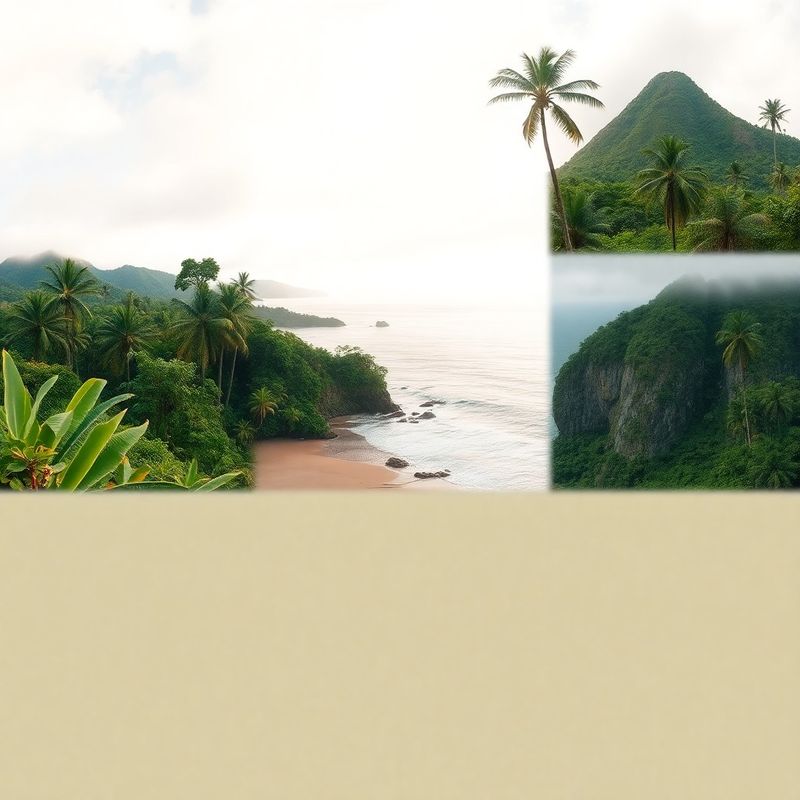 Paisajes diversos de Costa Rica: selva de Osa, playa de Guanacaste y bosque nuboso de Monteverde